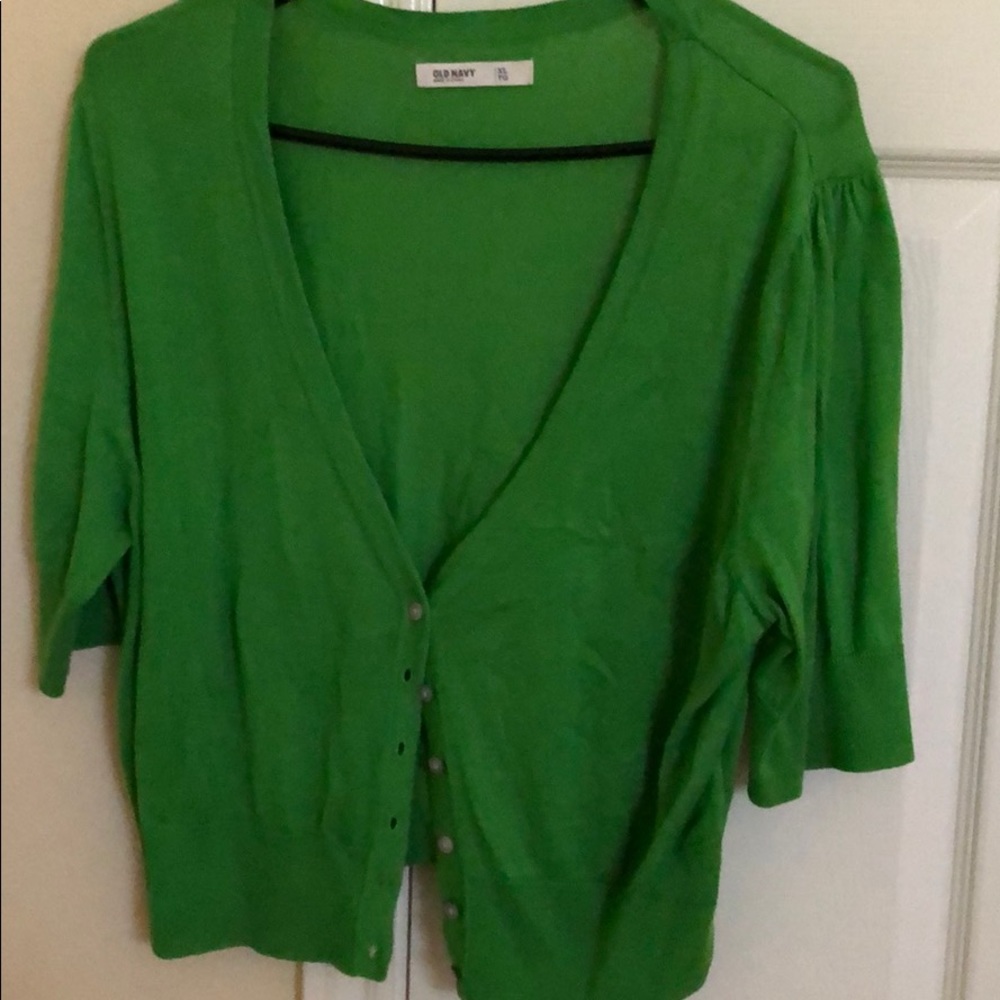Crop sweater
